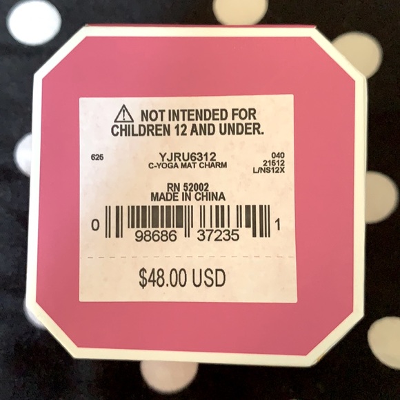 BNIB Juicy Couture Yoga Mat Charm 💕 - Picture 3 of 3